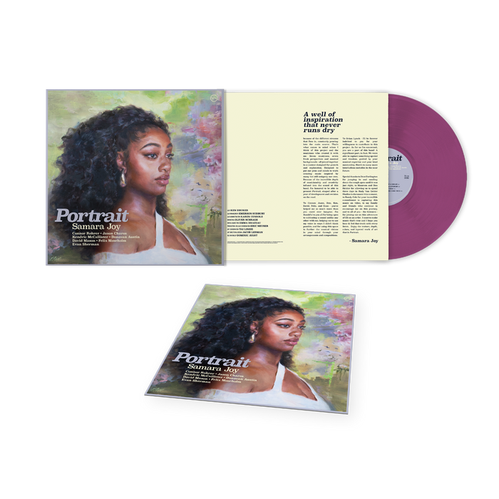 Samara Joy: Portrait Opaque Orchid Vinyl + Signed Litho