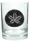 Sand Dollar Lowball Rocks Glass