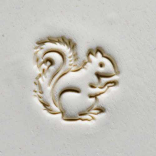 Scl-070 Large Round Stamp Squirrel