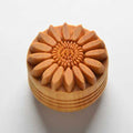 Scl-109  Large Round Stamp Sunflower #2 Stamp
