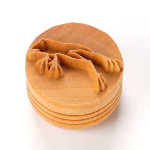 Scl-172 Large Round Stamp – Leaping Frog