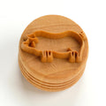 Scl-177 Large Round Stamp  Pig