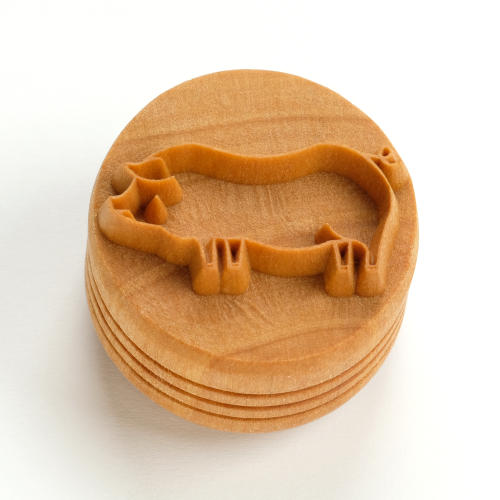 Scl-177 Large Round Stamp  Pig
