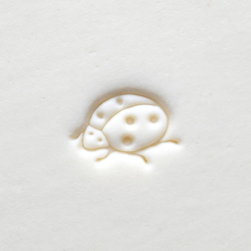 Scs-220 Small Round Stamp – Lady Bug