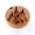 Scxl-053 Extra Large Round Stamp  Sasquatch