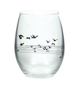 Seagull Beach Stemless Wine Glass