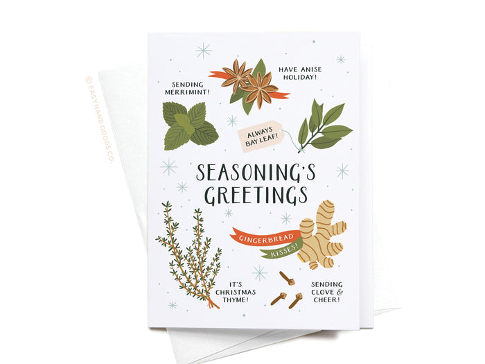 Seasoning’s Greetings Folded Greeting Note Set