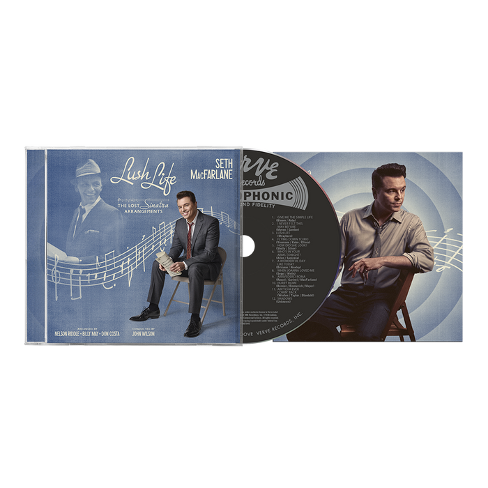 Seth MacFarlane: Lush Life: The Lost Sinatra Arrangements CD + Signed Art Card