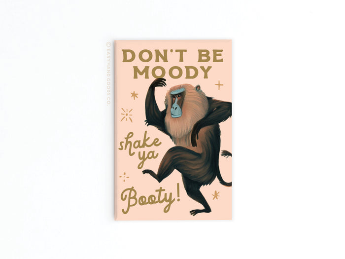 Shake Ya Booty Baboon Refrigerator Magnet - Onderkast Studio