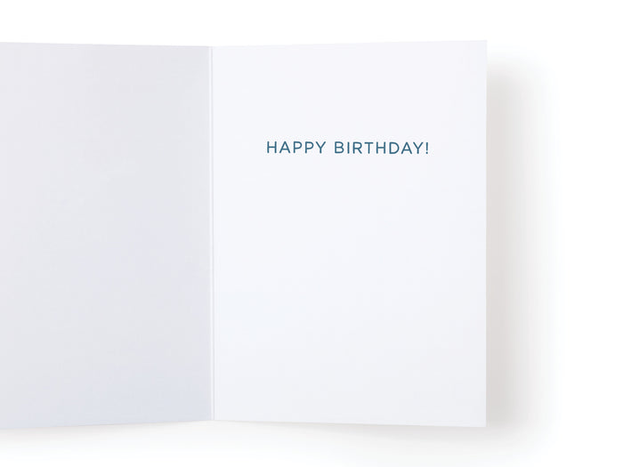 Shark Fin Party Hats Birthday Greeting Card - Onderkast Studio