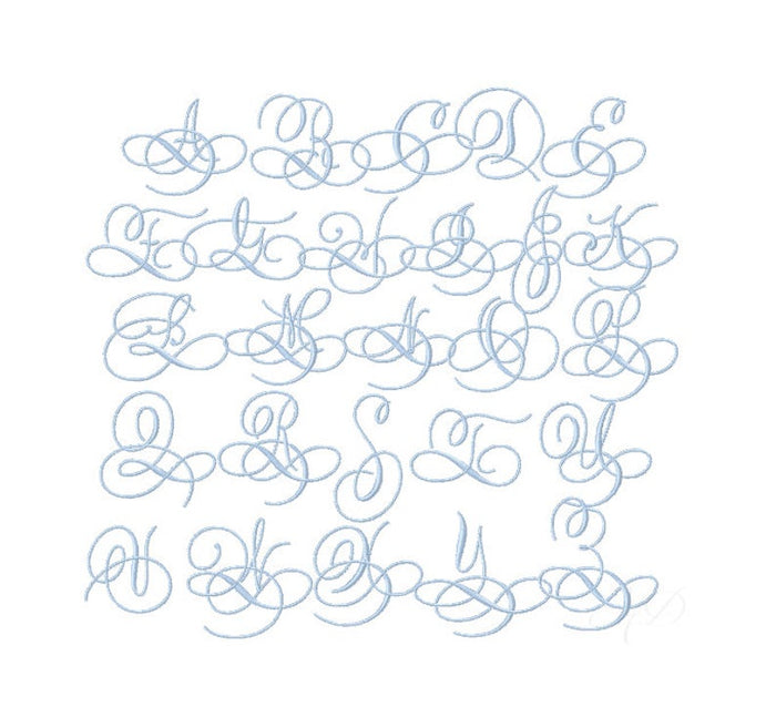 Small Sweet & Simple Embroidery Font