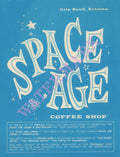 Space Age, Gila Bend AZ 1960s Menu Art