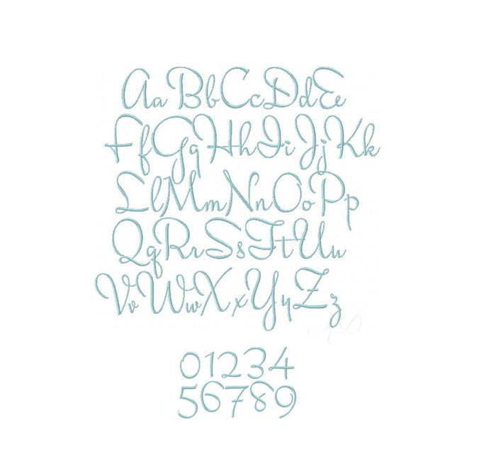 Stella Blaire Embroidery 4x4 Font Package