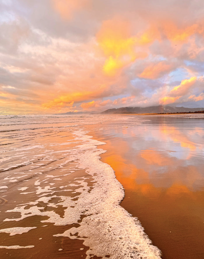 Sunrise Sea Reflection Original Photography Paper Prints & Framed Metal Prints