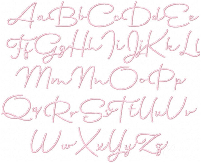 Sweet Dreams Embroidery Font Package