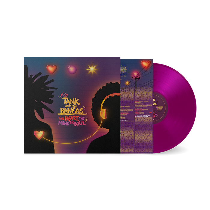 Tank & The Bangas: The Heart, The Mind, The Soul Neon Violet Vinyl