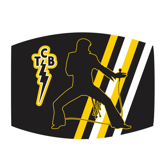 TCB Elvis Silhouette Stripe Face Mask