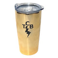 TCB Gold Electroplated Travel Mug