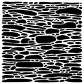 TCW1041 Stacked Rocks 6x6 Stencil