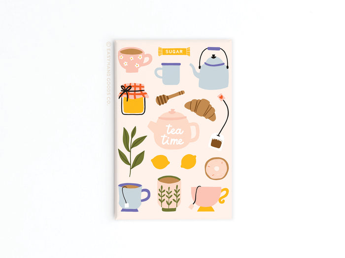 Tea Time Refrigerator Magnet