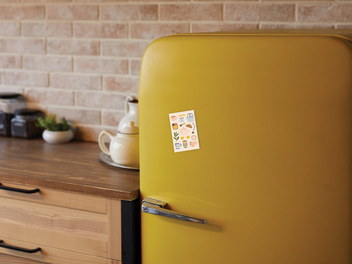 Tea Time Refrigerator Magnet