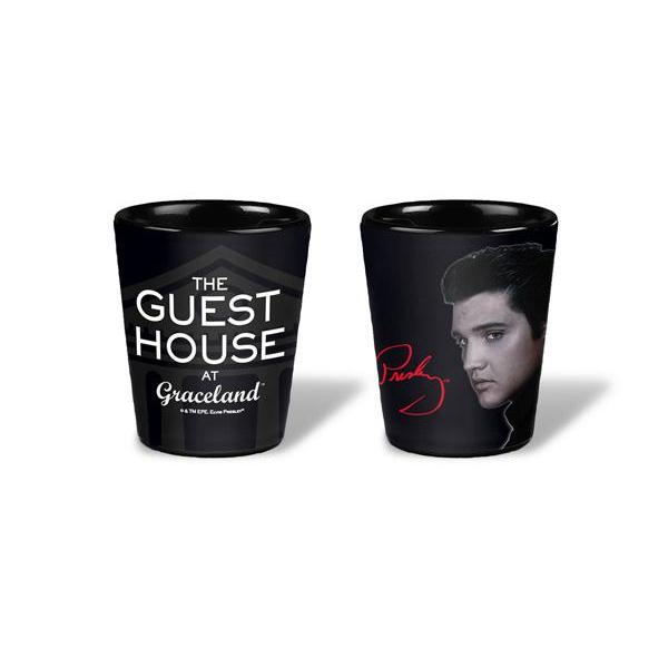 The Guest House At Graceland 50's Portrait Shot Glass