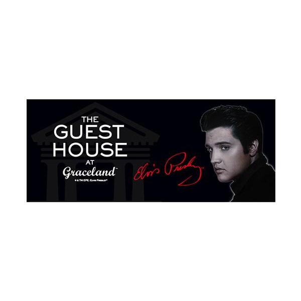 The Guest House At Graceland 50's Portrait Shot Glass detail