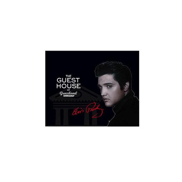 The Guest House At Graceland 50's Portrait Travel Tumbler detail