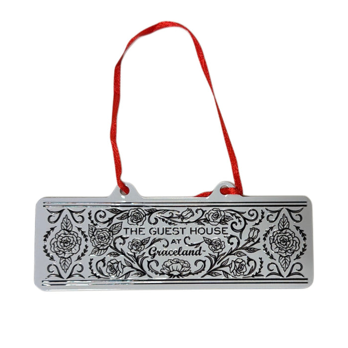 The Guest House At Graceland Scroll Ornament