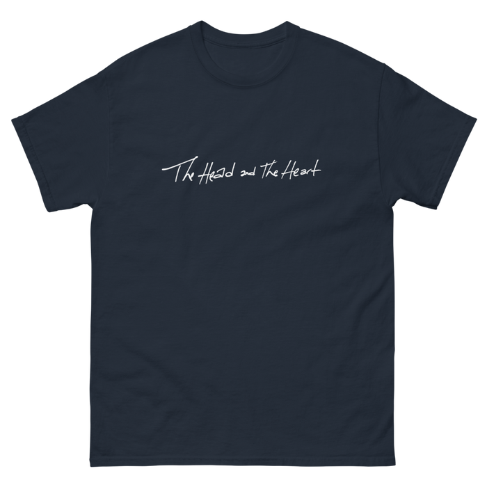 The Head and the Heart Aperture Navy T-Shirt Front