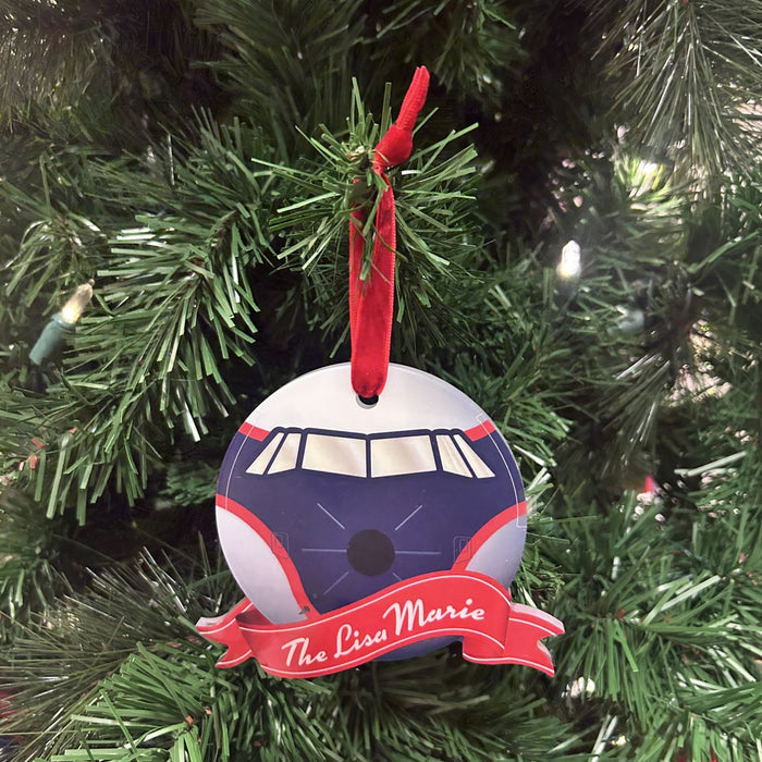 The Lisa Marie Plane Ornament