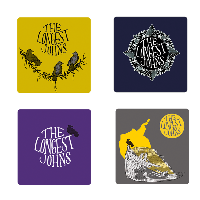 The Longest Johns: Smoke & Oakum Coaster Set