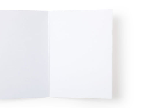 'Tis the Season Skiiers Letterpress Greeting Card