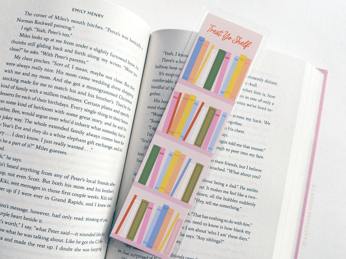 Treat Yo Shelf Laminated Bookmark