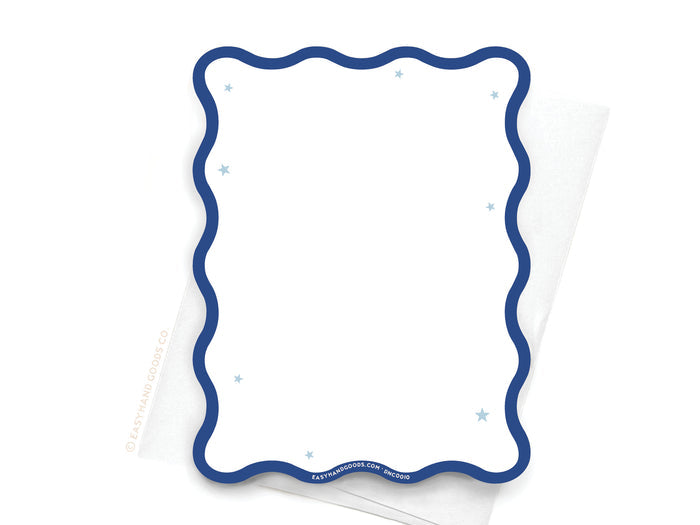 TS Era 10 Wavy Die Cut Notecard