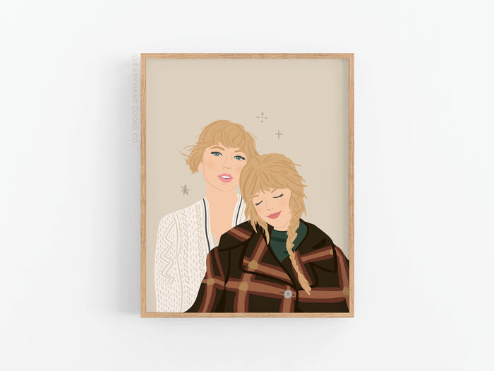TS Eras 8 & 9 Art Print