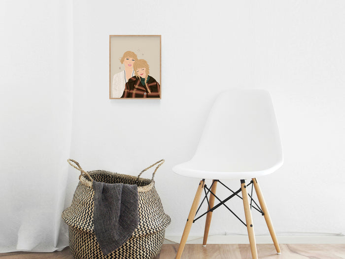 TS Eras 8 & 9 Art Print