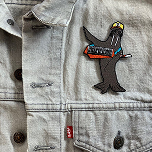 Tuskadero Slim Iron-On-Patch