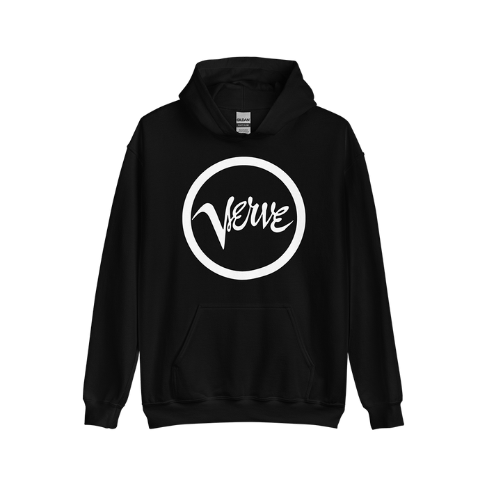 Classic Hoodie (White Logo) Black