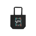 Mulitcolor Logo Tote Bag