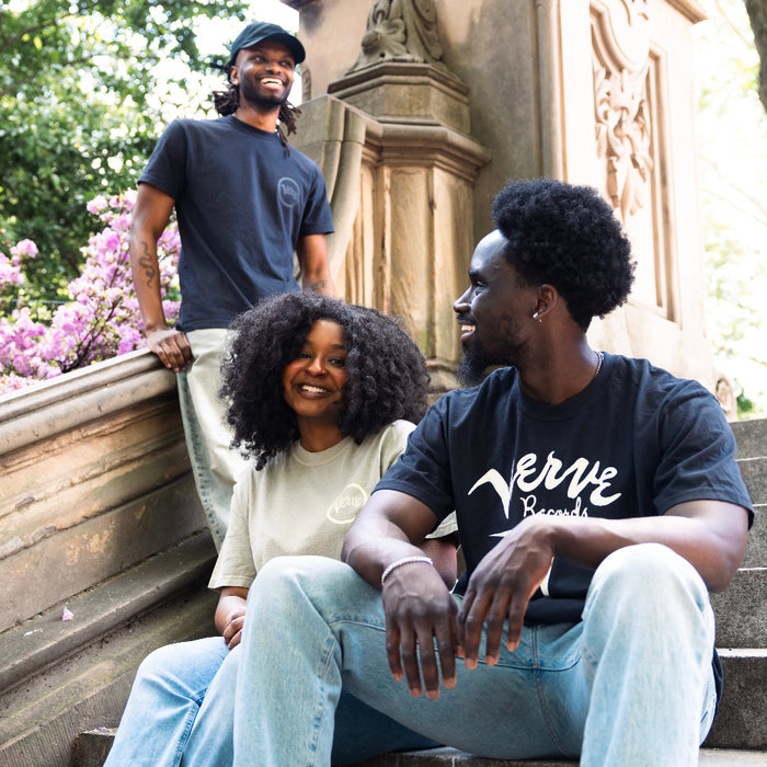 VERVE RECORDS “SPIKE” T-SHIRT (BLACK) Lifestyle