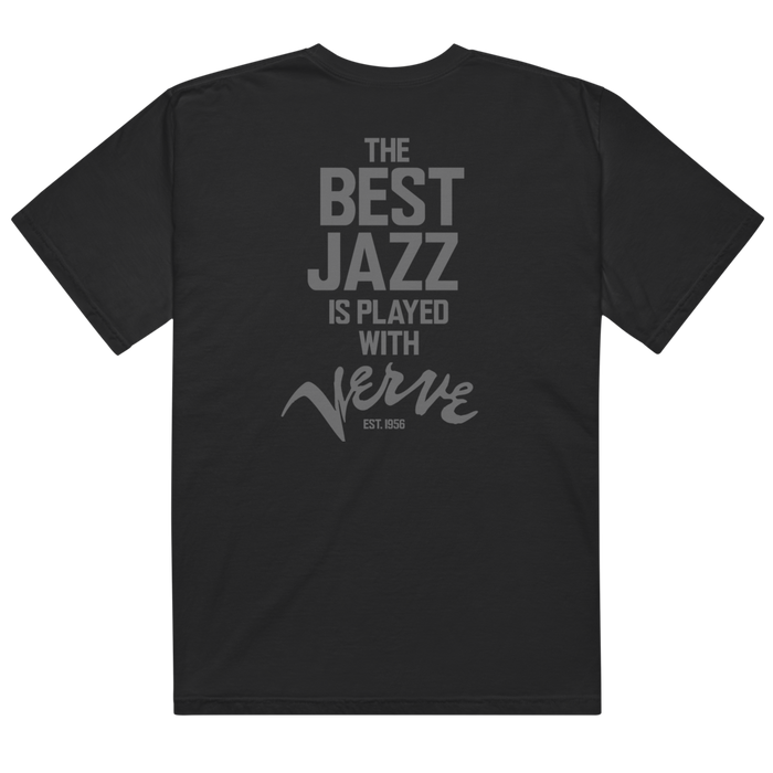 VERVE RECORDS “PLAYED WITH VERVE” T-SHIRT (BLACK) Back