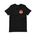 Staple T-Shirt (Orange) Black Front