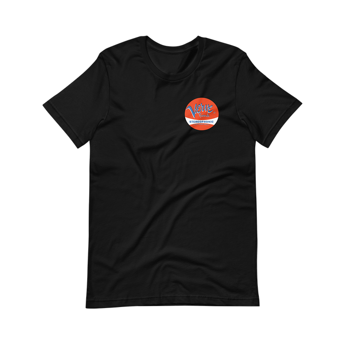 Staple T-Shirt (Orange) Black Front