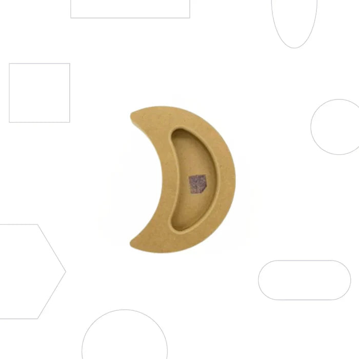 Wallie Crescent Moon 4"