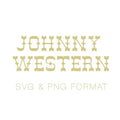 Western Johnny Font PNG SVG