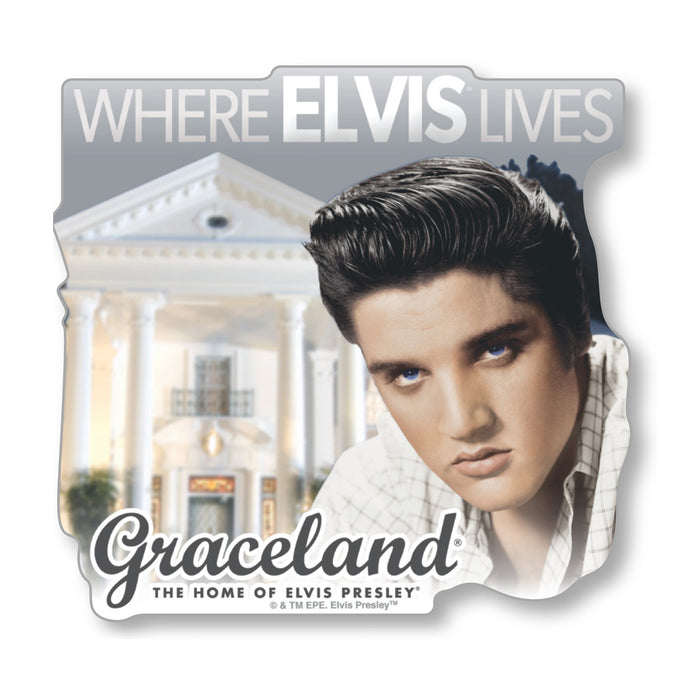Where Elvis Lives Magnet