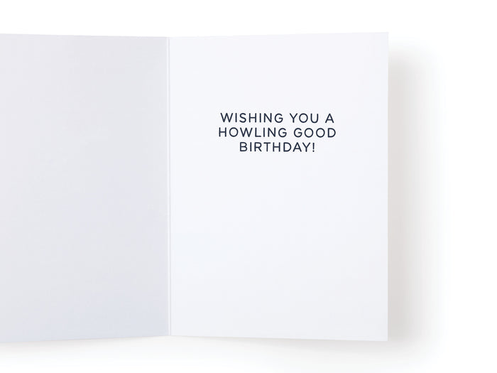 Woo Birthday Dogs Greeting Card