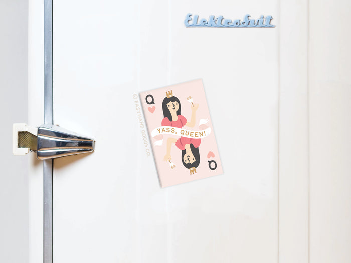 Yass Queen of Hearts Refrigerator Magnet