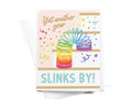 Yet Another Year Slinks By Greeting Card